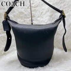 COACH コーチ ショルダーバッグ 9953 バケツ型 ロゴチャーム付