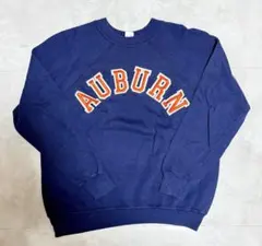 Champion チャンピオンAUBURNロゴ スウェット トレーナー ネイビー