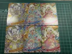 マクドナルドハッピーセット　ひみつのアイプリ　アイプリカード3種類×2セット