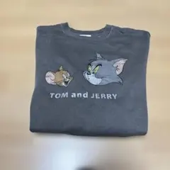 最終お値下げ 新品 トムとジェリー スウェット トレーナー LL裏起毛