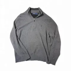 POLO RALPH LAUREN ポロラルフローレン カシミヤ混 ハーフジップ