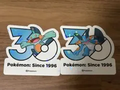 ポケモン 韓国限定 30周年 ステッカー ラグラージ ヌマクローのサムネイル