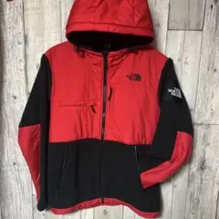 THE NORTH FACE デナリフーディー　ブラック×レッド　Mサイズ