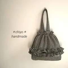 412＊巾着トートバック＊Mサイズ＊ハンドメイド