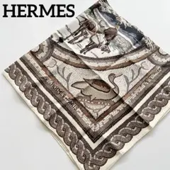 エルメス カレ90 ヒマラヤスギの下で エルメス カレ90 SOUS LE CEDRE ヒマラヤ杉の下で シルク スカーフ