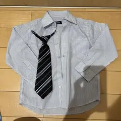 V.O.W.W. ストライプシャツとネクタイセット　110