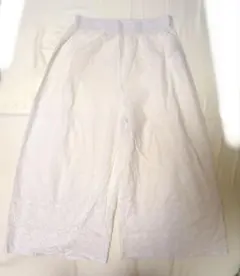 しまむら　SEASON REASON ペチパンツ LL 白のサムネイル