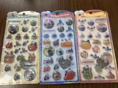 【正規品】パペットスンスン　SUNSUN うるちゅるポップシール 3枚セット