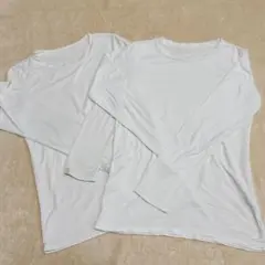 ユニクロ　極暖ヒートテック 長袖2枚 エクストラウォーム　白150㎝