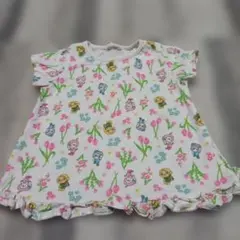 ドキンちゃん&コキンちゃん、メロンパンナちゃん柄　95cm　Tシャツ