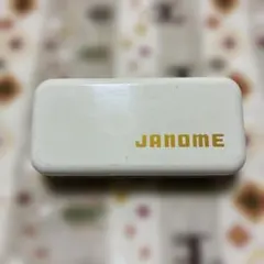 【昭和レトロ】JANOME ジャノメ 缶カン 缶 ペンケース 小物入れ 道具箱