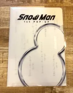 SnowMan 1st POP-UP ミニポスター Lホルダーセット バンコク