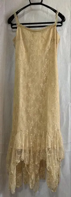 【希少/ヴィンテージ】SCOT CLUB スコットクラブ 総レース ドレス 9号