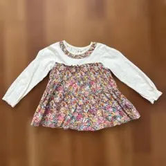 センスオブワンダー　花柄トップス　長袖　春秋　女の子　110