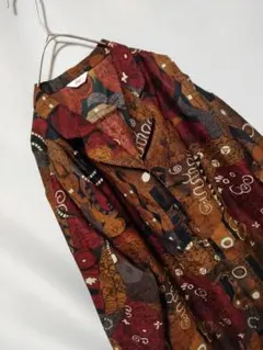 良品　ペイズリー　ペンディング　オーバーサイズ　Unisex　体型カバー　羽織りのサムネイル