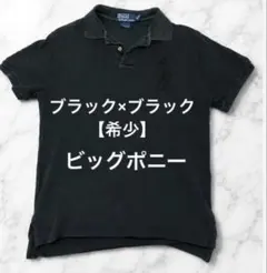 ビックポニー　Polo Ralph Lauren ポロシャツブラックMのサムネイル