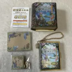 ファンダフルディズニー限定パスケースとファンタジースプリングス缶入りシールとメモ