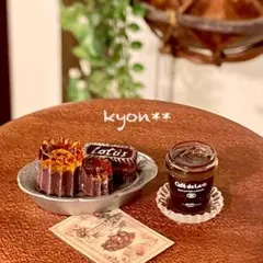 ミニチュアスイーツ　ハニーセット　ショコラ　ドールハウス