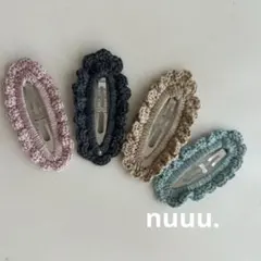 【handmade】パッチンピン 6cm