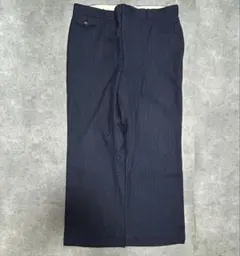 ヴィンテージ 70s ロケットタロン ウール スラックス パンツ ネイビー