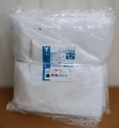 竹虎　ディスポ予防着袖つき　Ｍ　ホワイト10枚入り t002-076413のサムネイル
