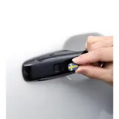 VOLVO専用 スウェーデンフラッグ ドアハンドルステッカー（4枚セット）