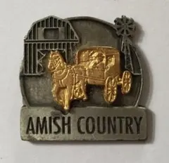 アーミッシュ・カントリー マグネット AMISH 磁石 US 2.7cm