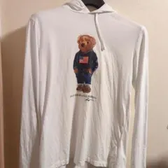 ラルフローレン　ポロベア　ロンtパーカー　Ｍ