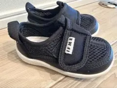 IFME ベビーシューズ ブラック 13cm