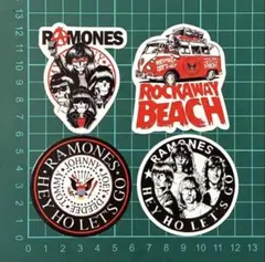 ステッカー RAMONES ラモーンズ 4枚セット