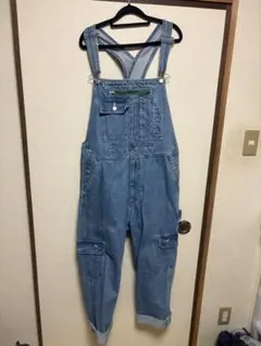 激レア roca wear ロカウェア デニムオーバーオール サロペット - メルカリ
