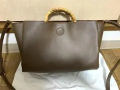 訳あり 23区 2wayバンブーハンドルバック 税込15,120円