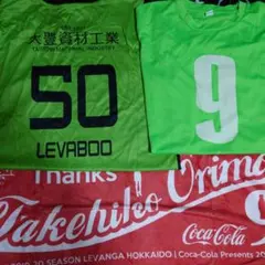 レバンガ北海道 折茂選手引退時タオル＆Tシャツなど3点セット