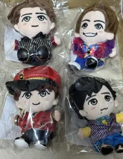 嵐 ぬいぐるみ 大野智 櫻井翔 相葉雅紀 二宮和也 4個セット