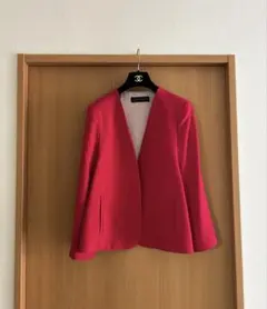 未使用⭐︎ZARA ザラ　ノーカラーケープジャケット　XS