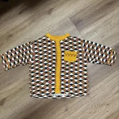 バースデイkinococoコーデュロイ長袖シャツ80