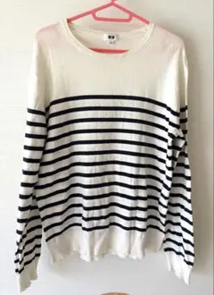 ボーダーロンt 長袖カットソー
