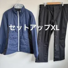 【超美品】ミズノゴルフ　ウィンドブレーカー　セットアップXL