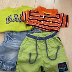 Tシャツ ハーフパンツ セット 男の子 80