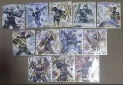 ！ 仮面ライダーオーズ 色紙 コンプ