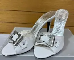 ⑲ ESPERANZA エスペランサ　ホワイト　サンダル　USED　激安