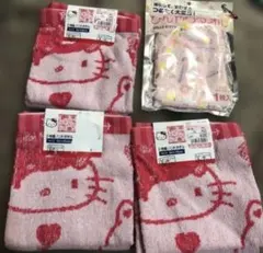 ハローキティ　冷感タオル　ハンドタオル