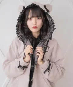 ROJITA Ribbon cat パーカーのサムネイル