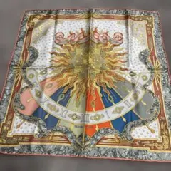 HERMES シルクスカーフ 太陽と星座