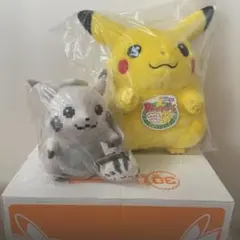 3点セット おかえりピカチュウ1/1 はじまりのピカチュウ ぬいぐるみマスコット