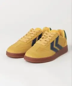 hummel ヒュンメル スニーカー マスタード イエロー 23cm