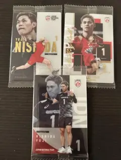 バレーボール ウエハース 日本代表 男子 2026 西田 有志 イラスト レア