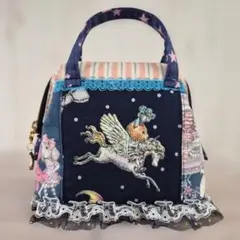 ✩.*˚♥保冷バッグ ♥ジョリーフルール ワイヤー口金ポーチ✩.*˚のサムネイル