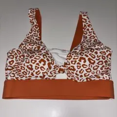 ⭐️特別価格⭐️レオパード柄スポーツブラ　ヨガウェア上のみ　XL