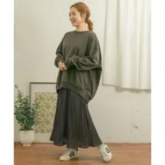 URBAN RESEARCH ITEMS シャイニープリーツスカート